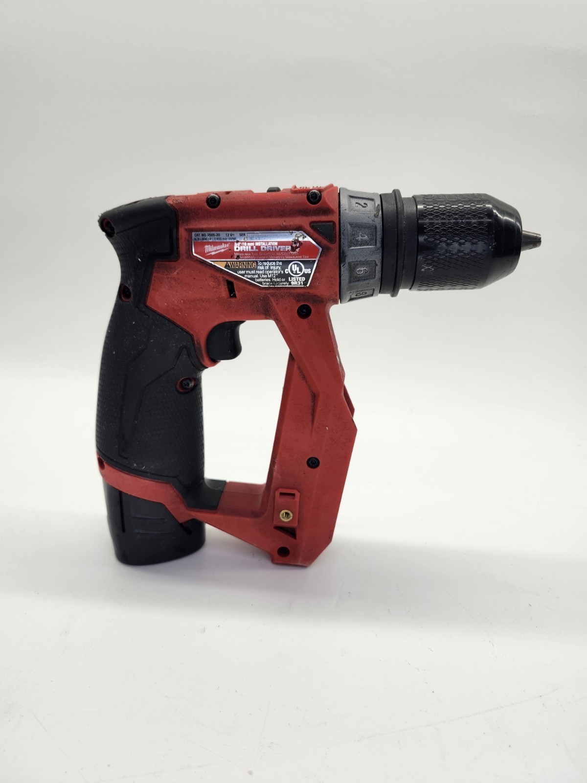 MILWAUKEE 2505-20 M12 FUEL12V BRUSHLESS CORDLESS 4 IN 1 INSTALLATION 3/8″ DRILLS