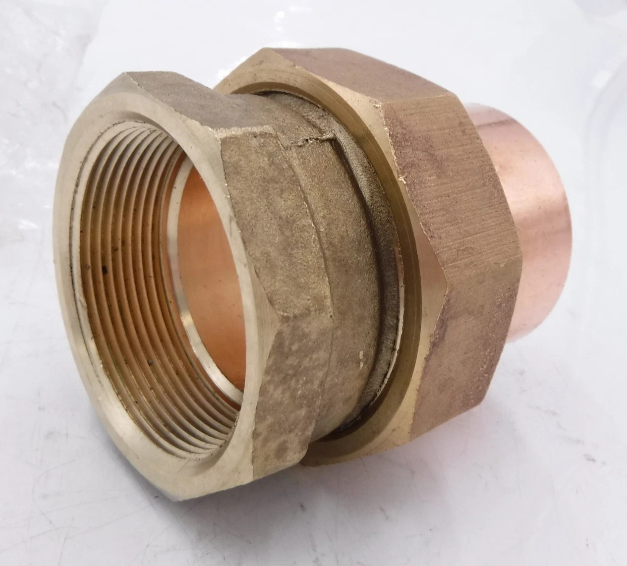 Nibco 2″FNPT C x F Cast Bronze Union Lead Free 733-3-LF NSF-61-G