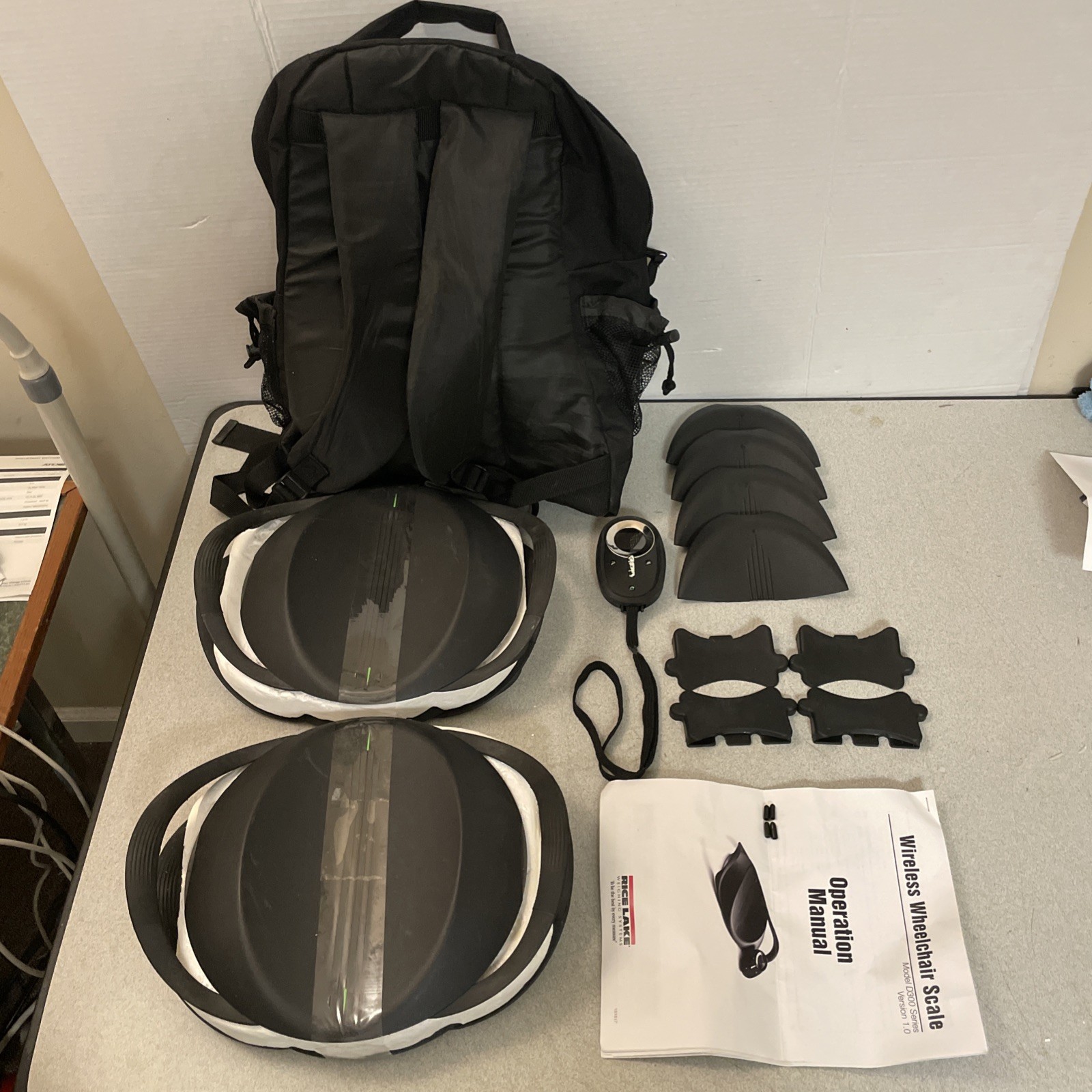 Rice Lake D300 Portable Wireless Wheelchair Scale 800 lbs – Mint