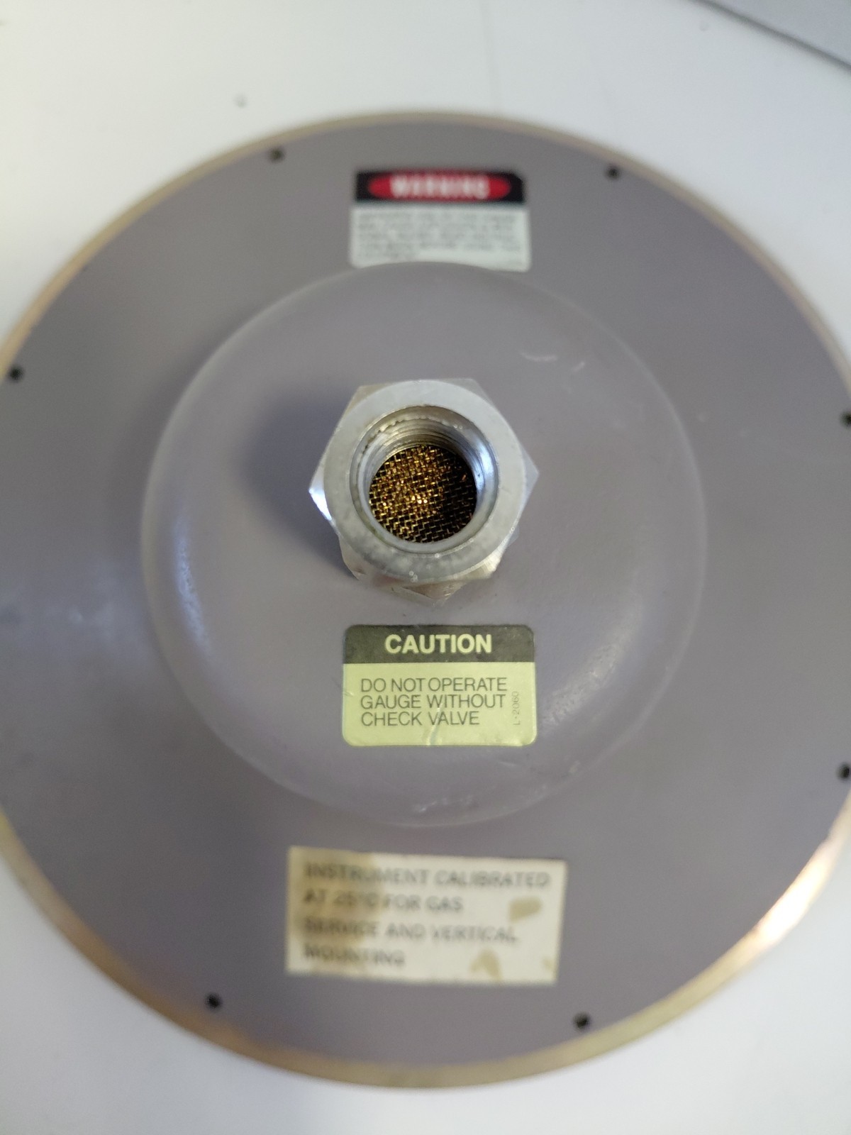 Absolute Pressure Millimeters Of Mercury Wallace & Tiernan PENNWALT Model FA…