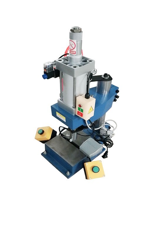 660Lb/300kg Pneumatic Punch Desktop Punching Press Machine 2-4in Stroke 110V
