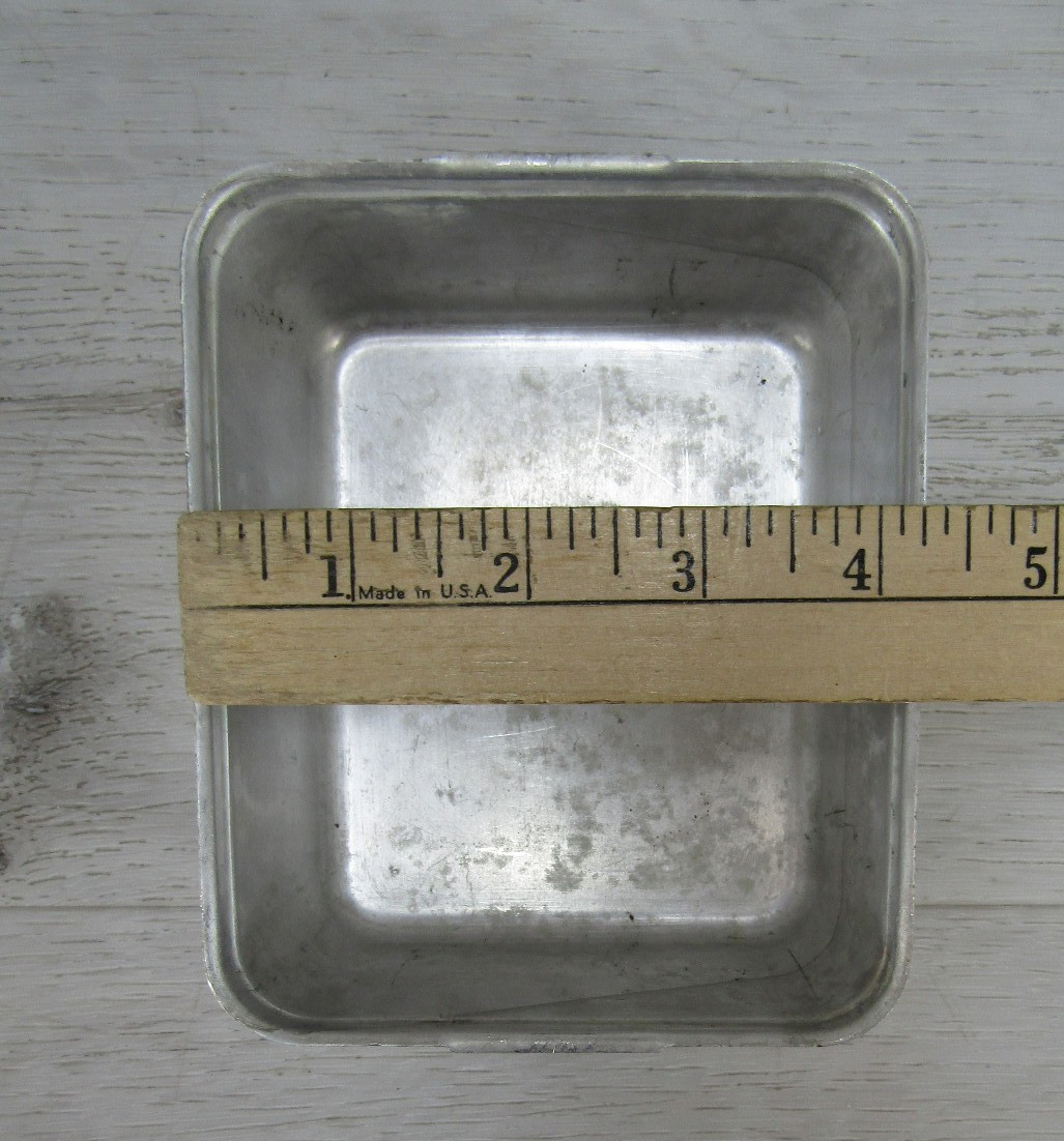 (11 PC) 5.25″x 4.38″ x 1.75″ Metal STORAGE SMALL PARTS CONTAINER STACKABLE