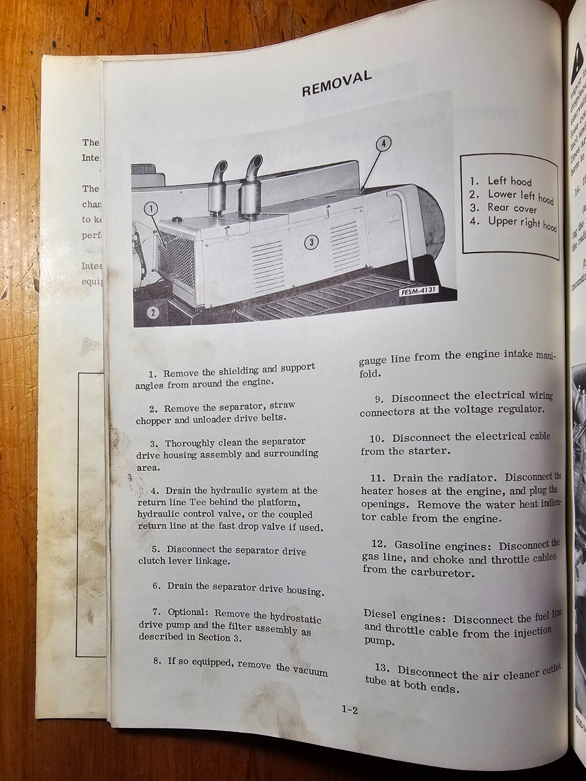 IH International Harvester 815 915 Combine Chassis Manual GSS-1407 1/71 to Rev4