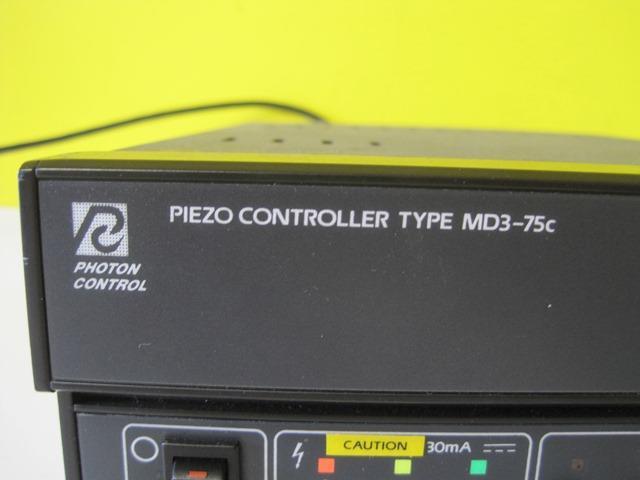 PHOTON CONTROL PIEZO CONTROLLER TYPE MD3-75C USED 30 DAY GUARANTEE