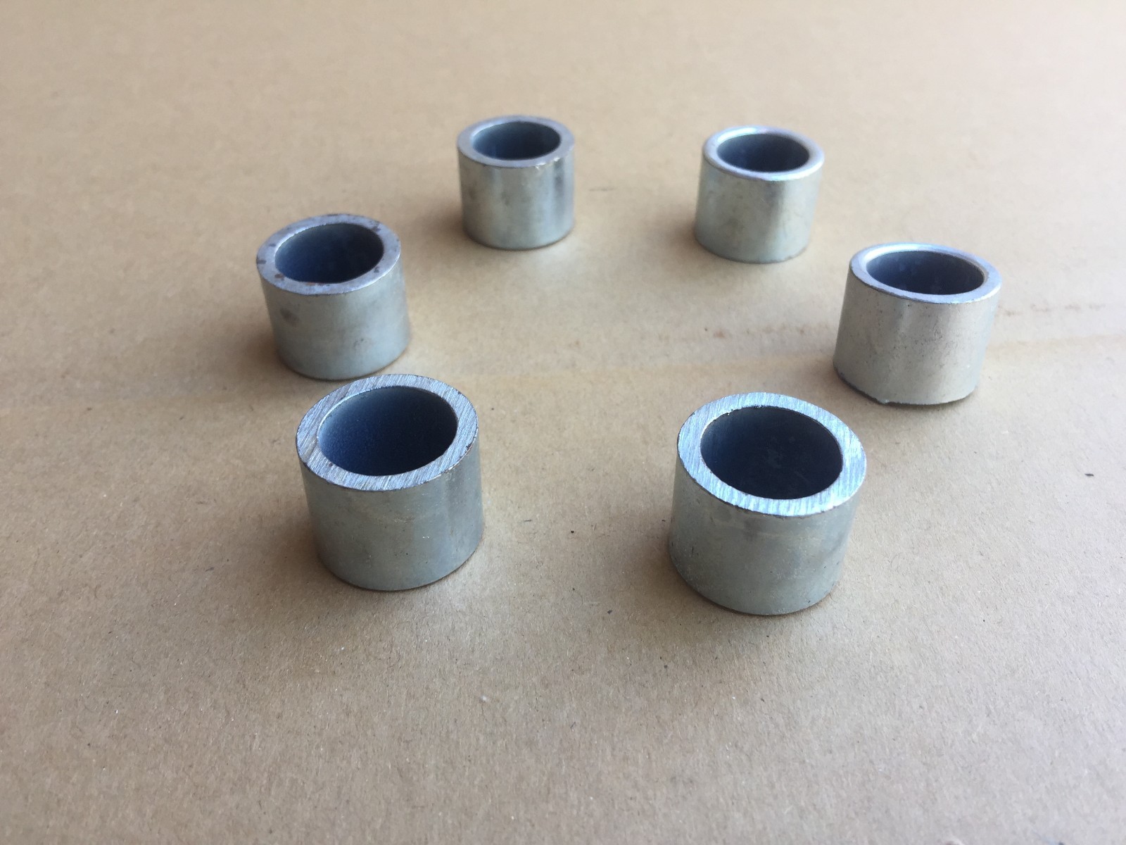 Set of 4 Rhino Bush Hog Hardee rotary cutter flex coupler rubber discs w bushing