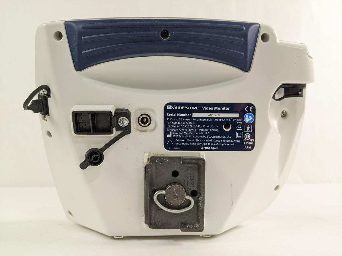 Verathon GlideScope 0570-0338 Video Laryngoscope Monitor