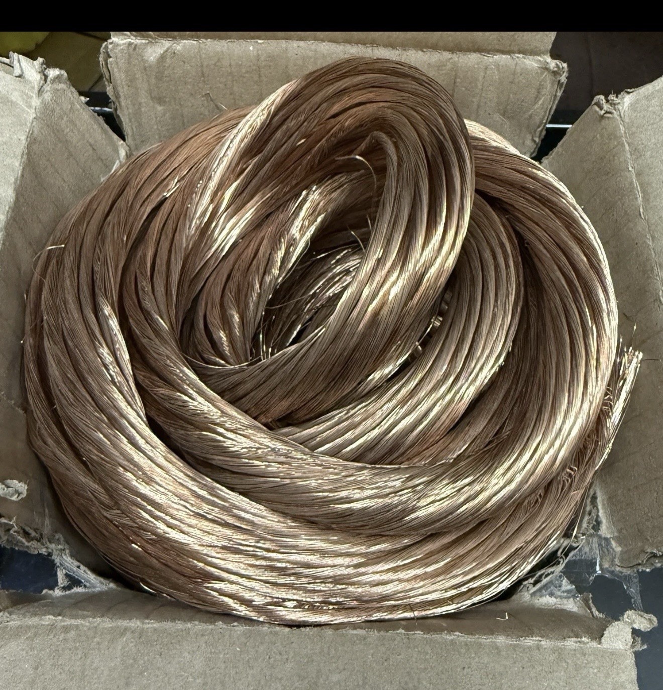 11LB Copper Wire scrap 99%