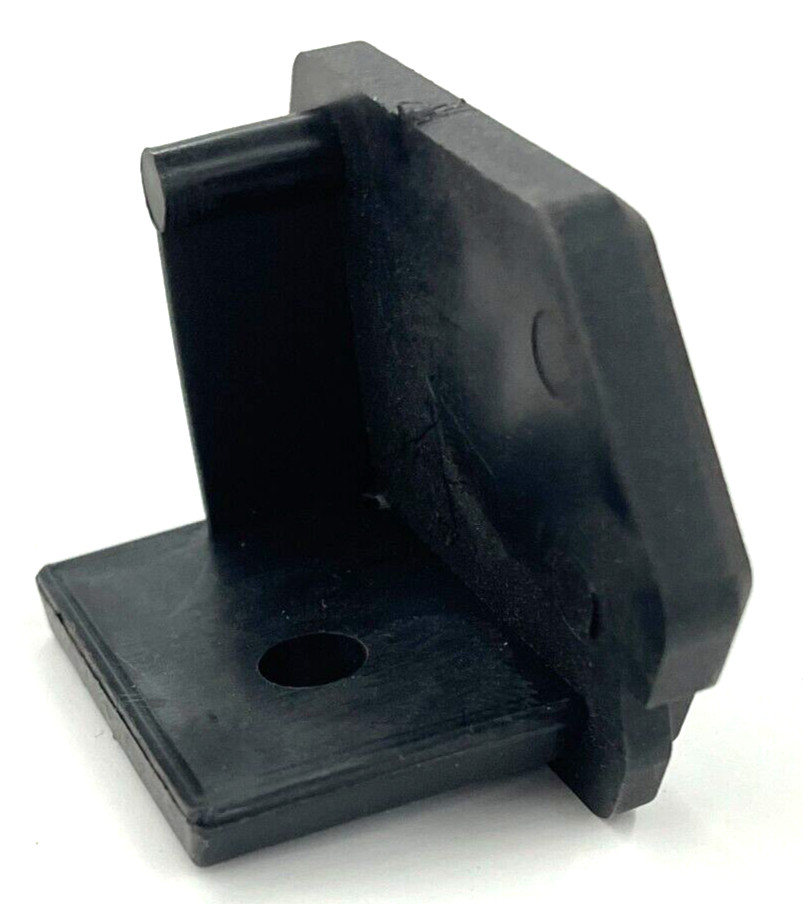 IRON CROSS SIDEARM STEP END CAPS MATTE BLACK *** LOT OF 4 ***