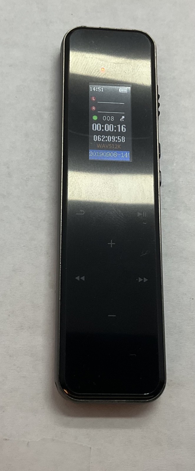 Wohlman Digital Voice Recorder 16GB 1536kbps High Recording Quality Noise Reduct