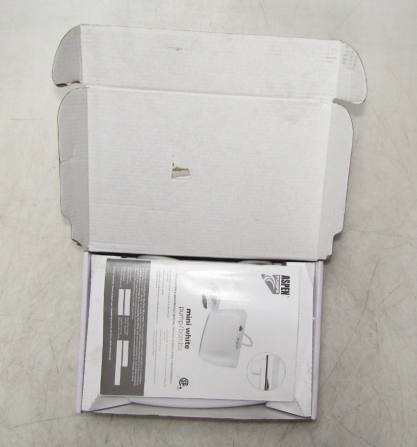 🙌 NEW ASPEN PUMP 0.17 AMP MINI WHITE CONDENSATE PUMP 100-250 VAC 83939