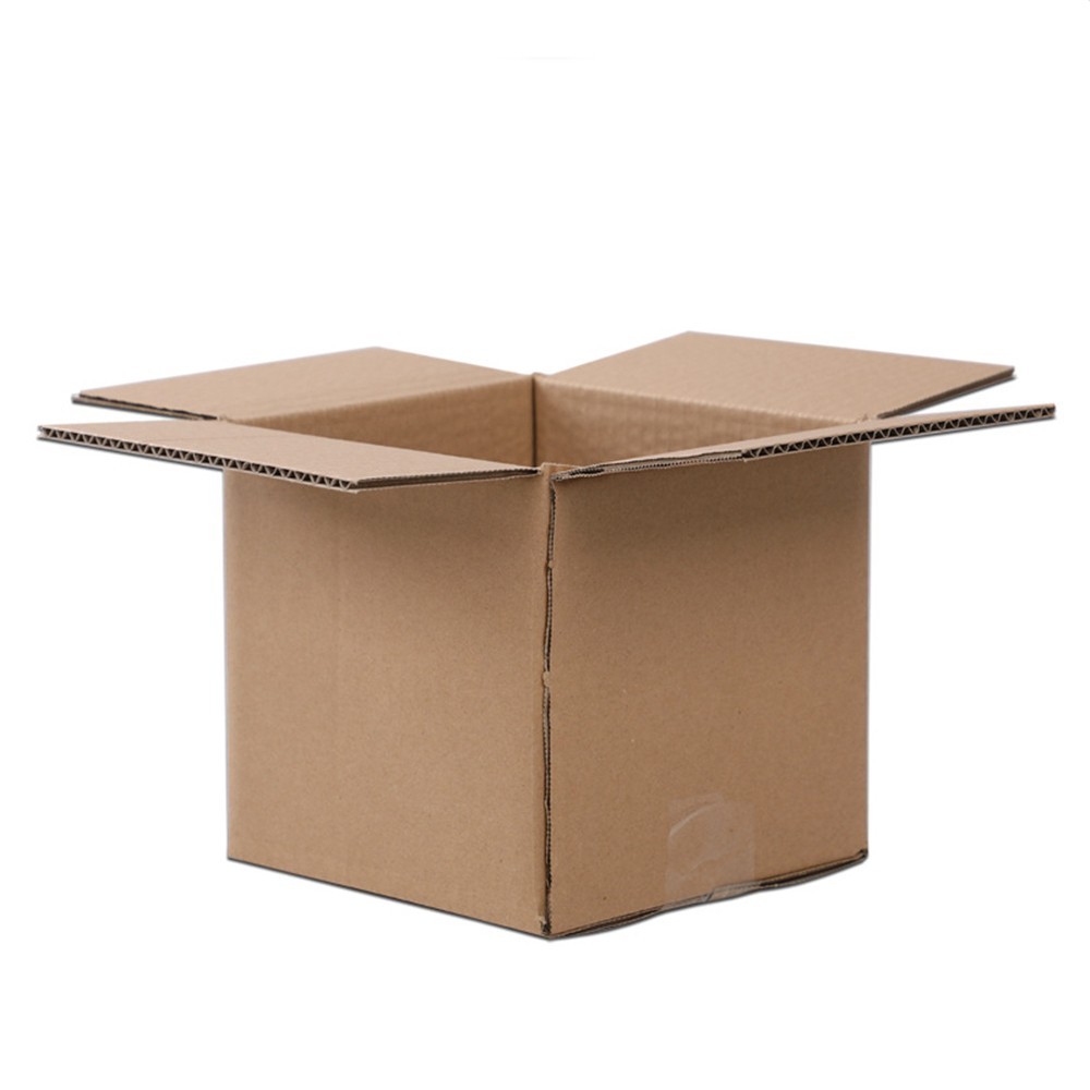 100Pcs 6x6x6″ Packaging Transporting Corrugated Cardboard Paper Shipping Boxes