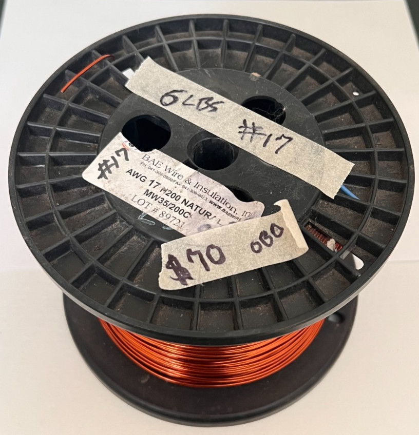 #17 red colored Wire 5.6lbs
