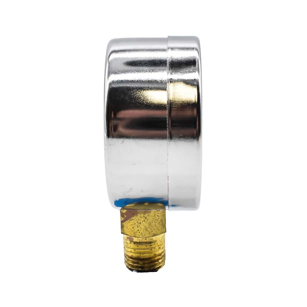 Co2 Tank Pressure Gauge 1/4 Inch NPT 2″ Dia 2000 PSI Right Side Mount/Thread