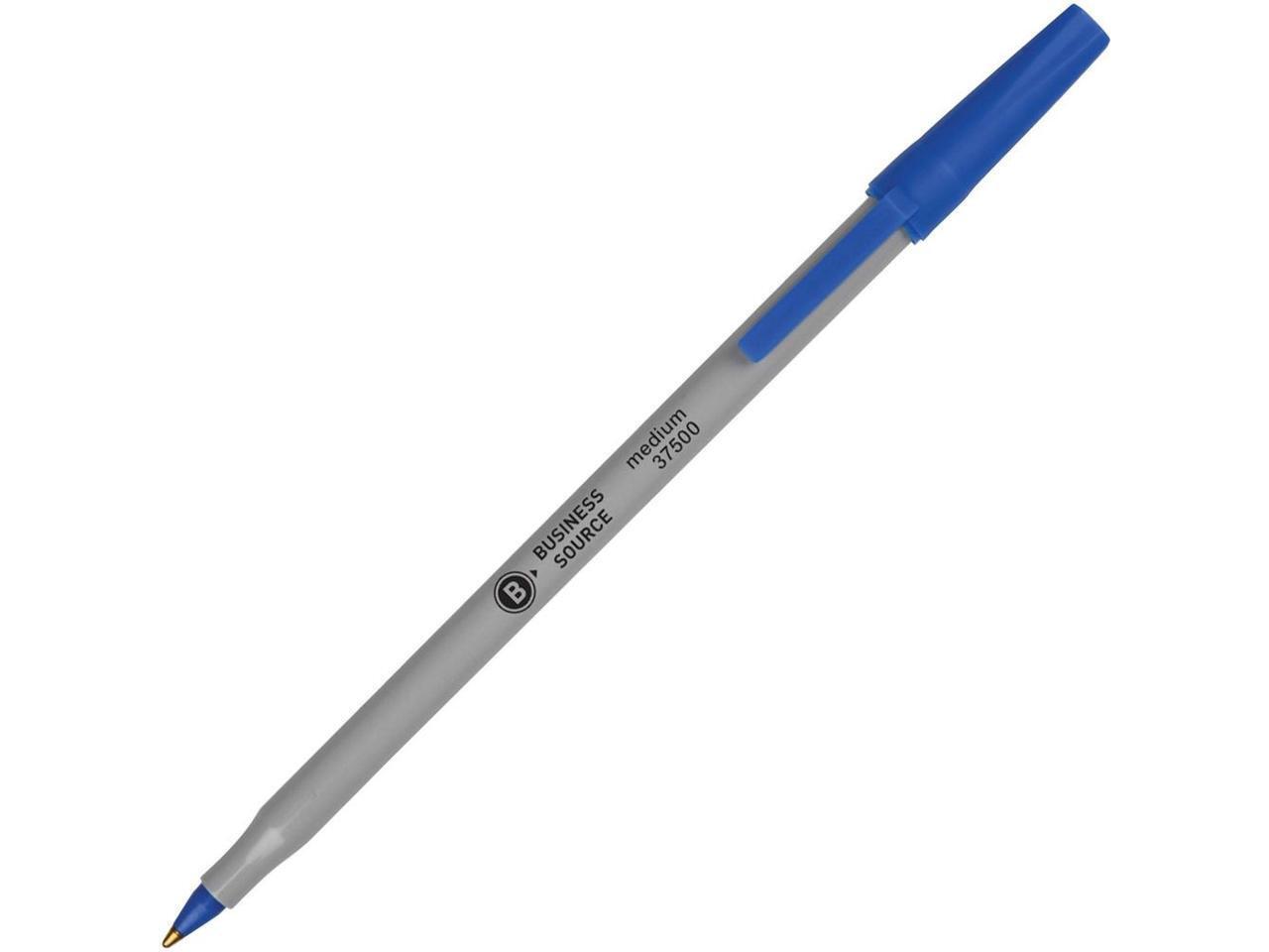 Business Source Bulk Pack Ballpoint Stick Pens