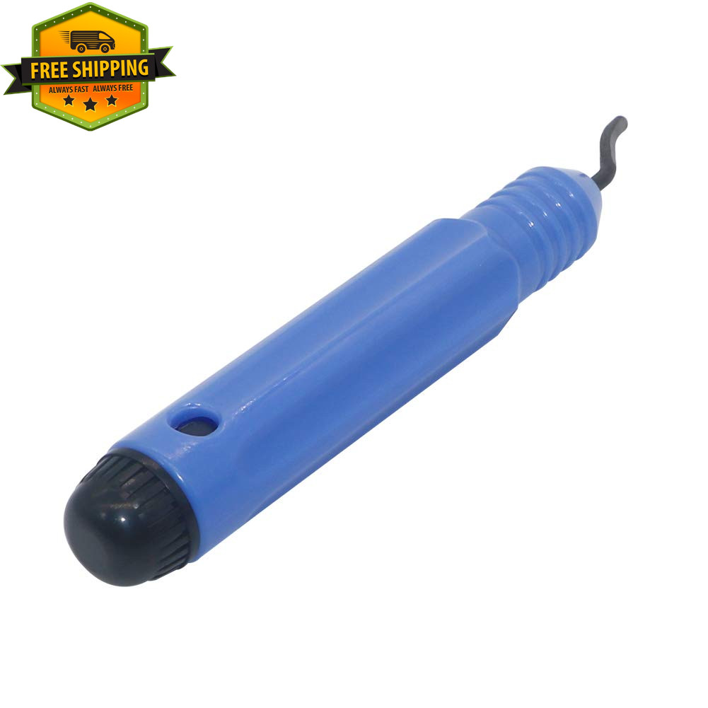 Hand Metal Deburring Tool NB1100 Handle + 10 Pcs BS1010 Rotary Deburr Blades, Bu