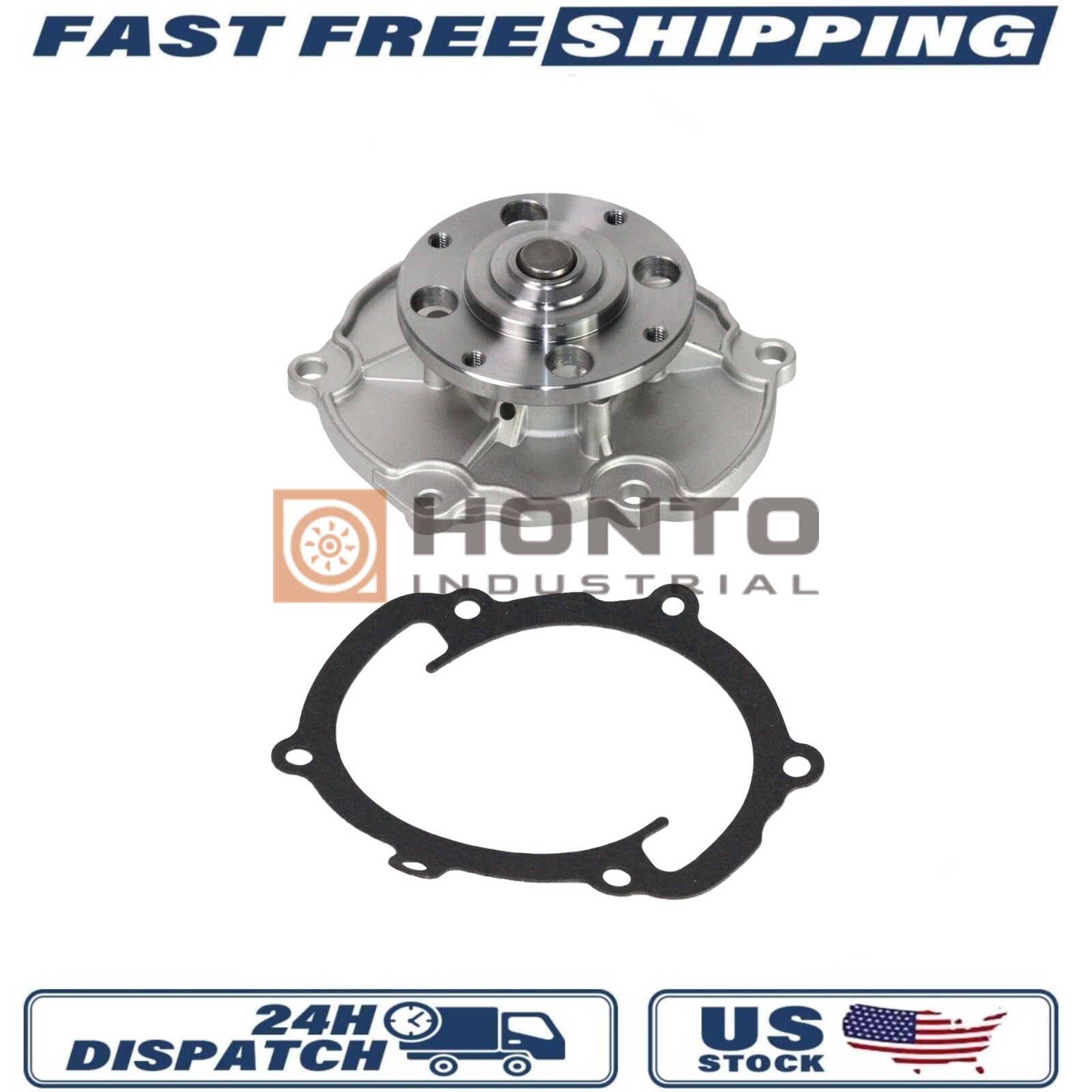 Coolant Water Pump for Chevy GMC Buick Cadillac Saab Pontiac Saturn V6 2.8L 3.6L