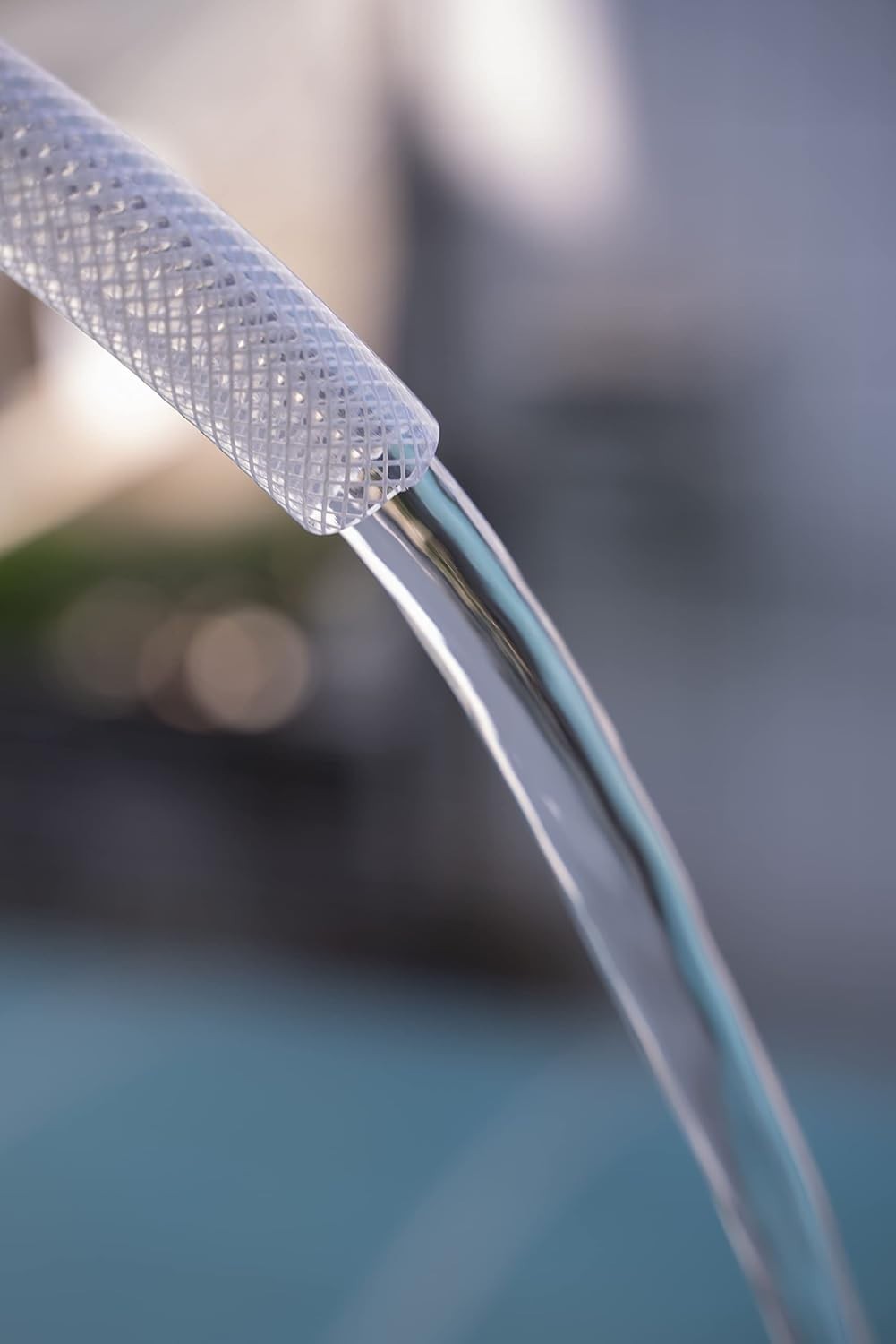 10 Ft High Pressure Braided PVC Tubing – 3/4″ ID x 1″ OD, Non-Toxic & BPA Free