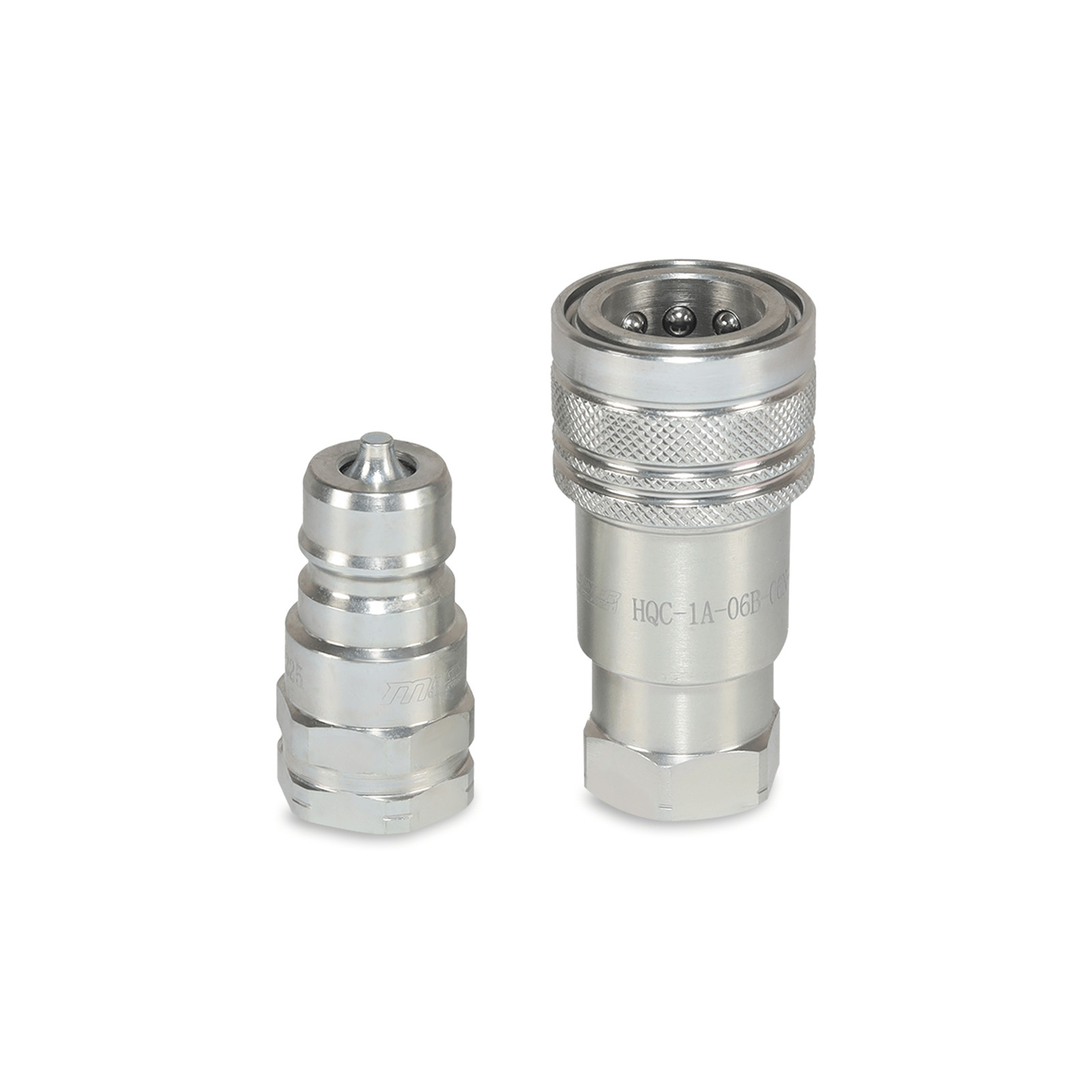 3/8″ ISO 7241-A Quick Disconnect Hydraulic Couplers Set – 3/8″ NPT Thread