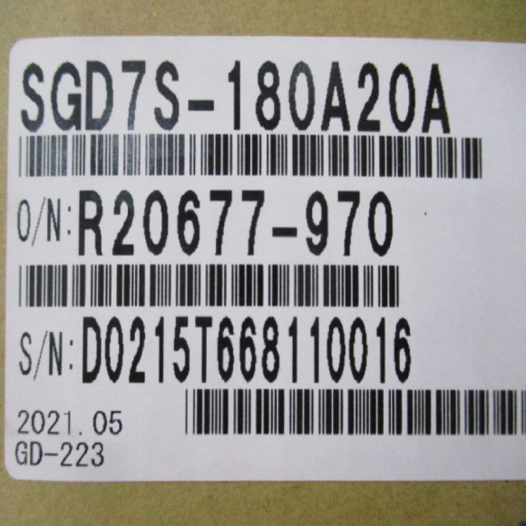 [New Other] YASKAWA / SGD7S-180A20A / SERVOPACK, 2KW