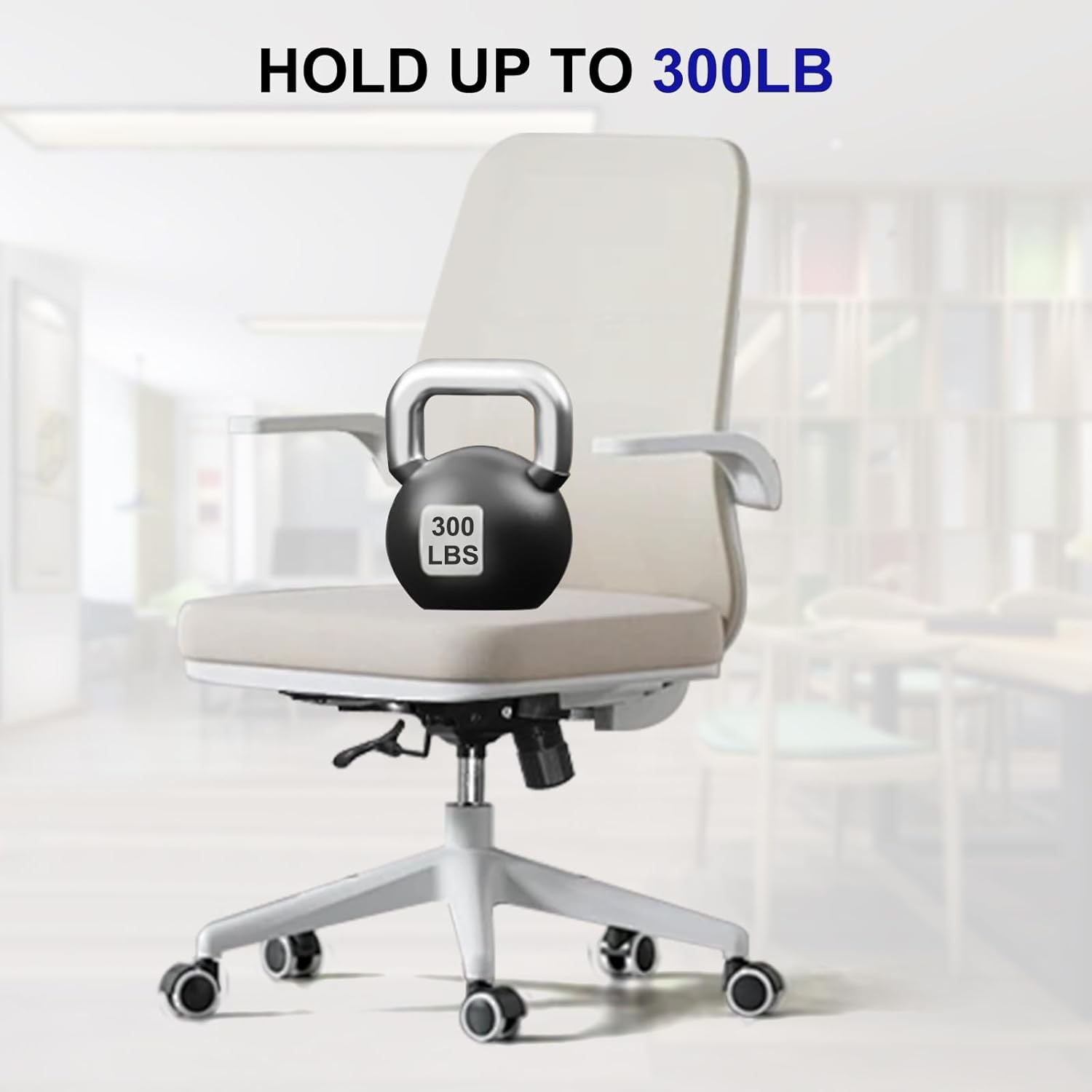 Heavy Duty 300 LBs Office Chair Tilt Mechanism Replacement Parts, 5.9» x 8.6″ M