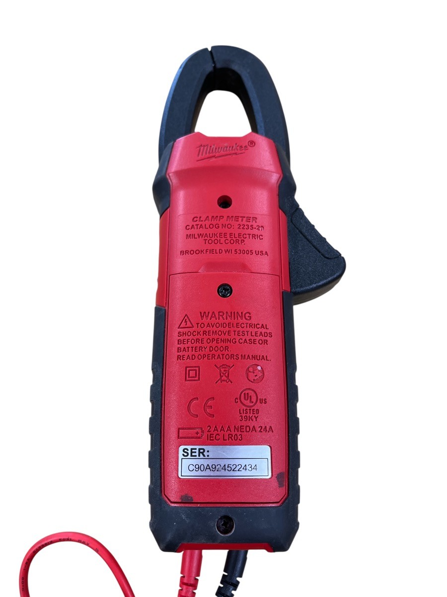 MILWAUKEE 2235-20 CLAMP METER (ae-ls) (PDS040197)