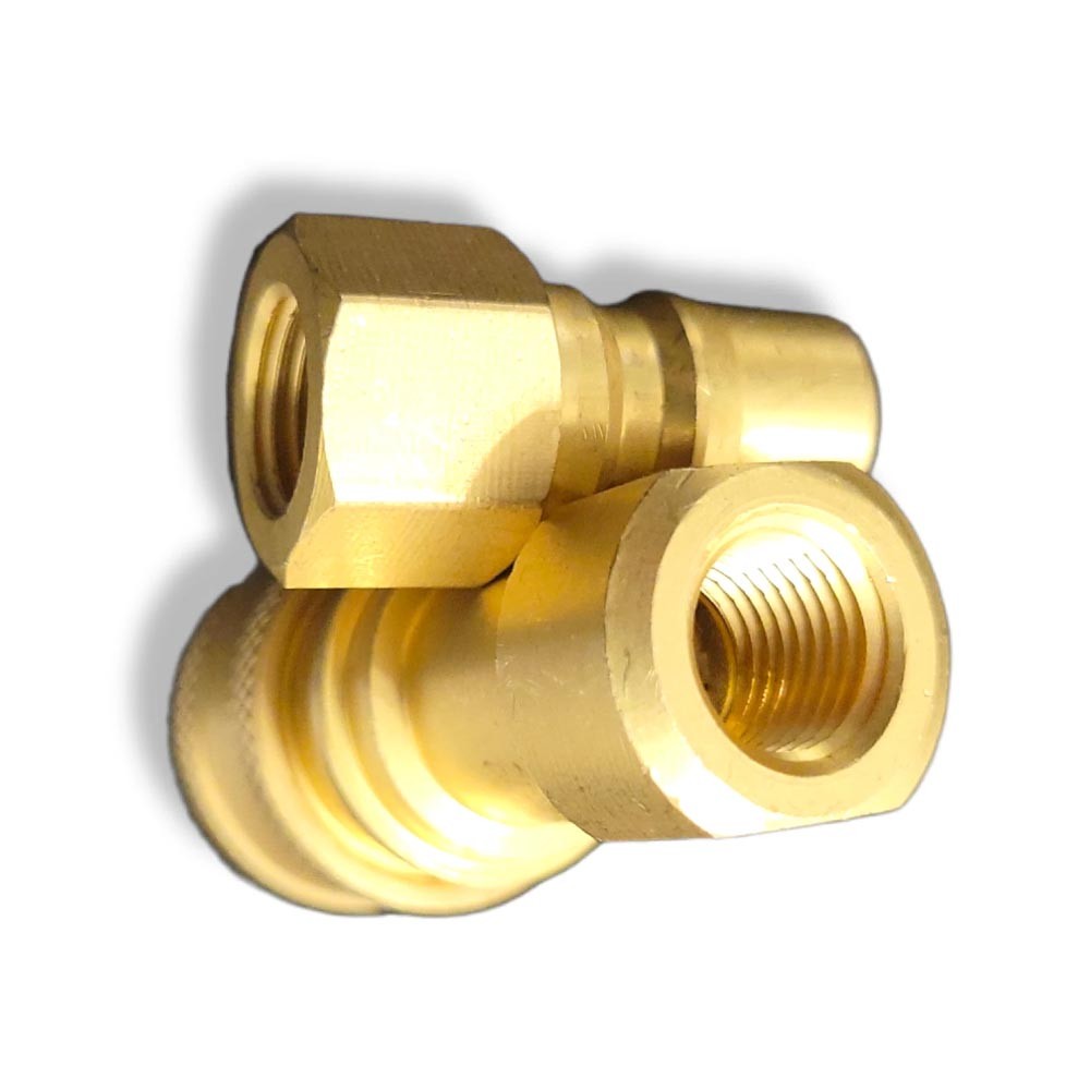 1/4″ Quick Disconnect Coupler Valve Carpet Cleaning Hose Wand Fitting 4Set/8PCS