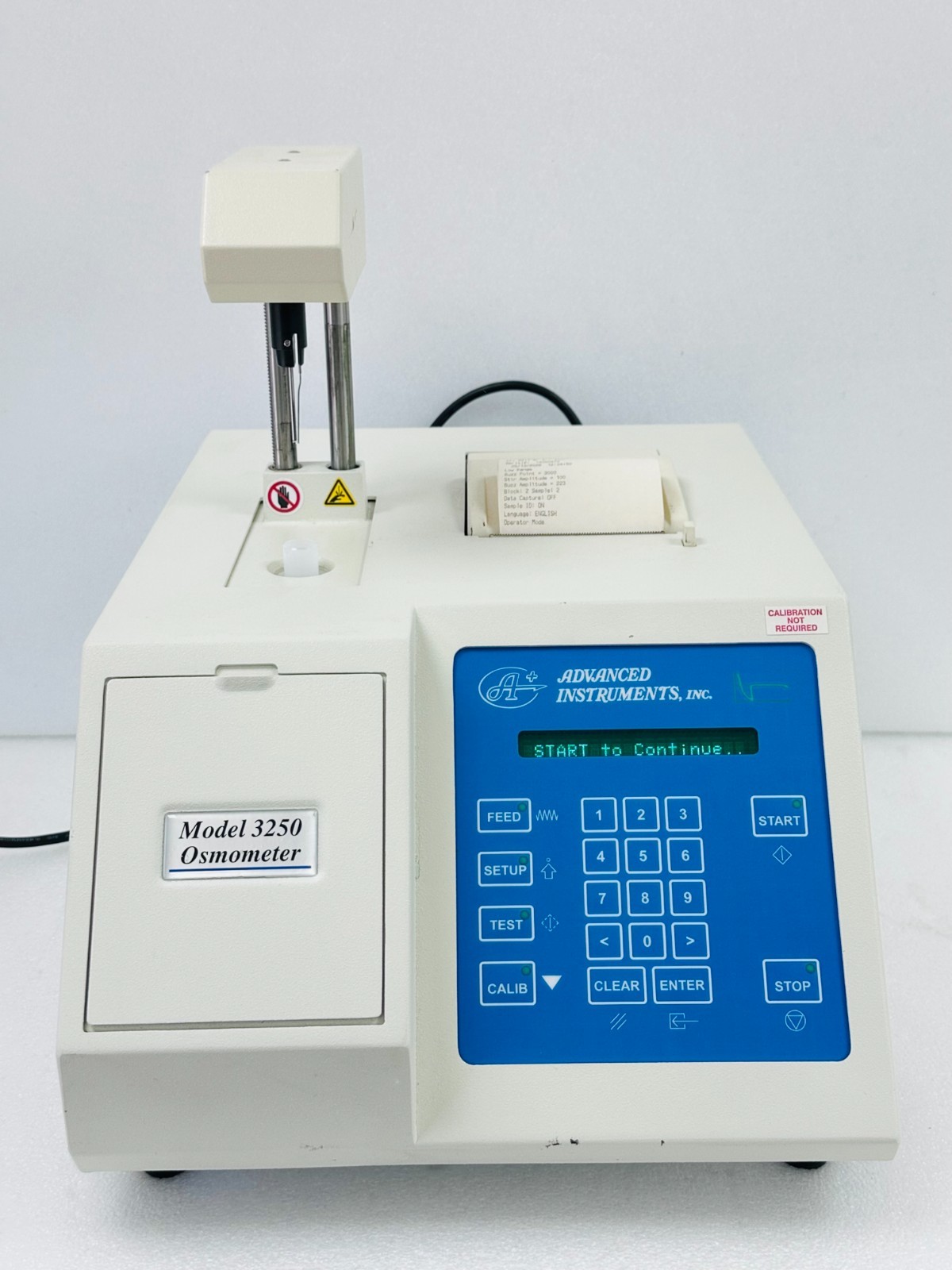 Advanced Instruments Model 3250 Automated Single-Sample Osmometer SEE PIC 7&8 🚚