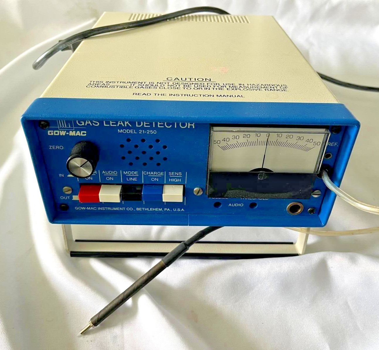 GOW-MAC Instrument Co. – Gas Leak Detector Model 21-250 – USA