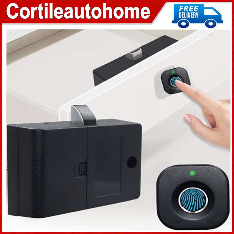 Mini Smart Fingerprint Lock Biometric Access Suitable for Office Cabinet Drawers