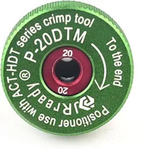 Positioner for ACT-HDT Crimp Tool suitable for #20 DTM Series & Size: P-20DTM