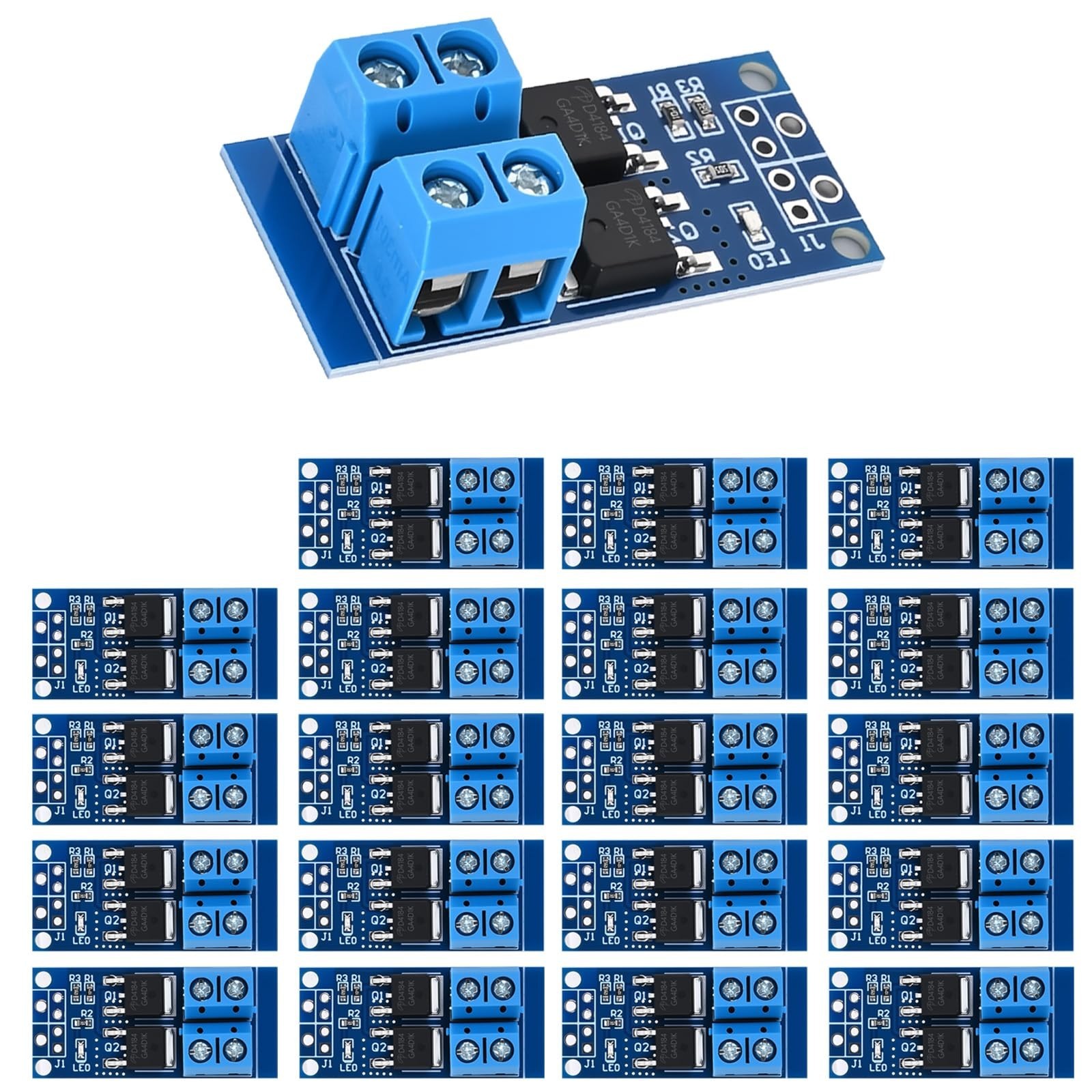 15A (Max 30A) 400W MOSFET Trigger Switch Drive Module 0-20KHz PWM Regulator C…