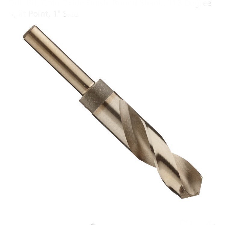 Chicago-Latrobe 1” Drill Bit, 118 Degree Split Point, 190C Cobalt Steel