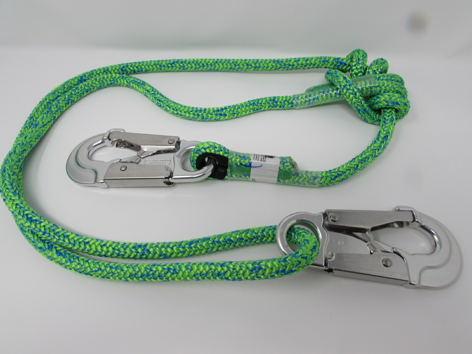 4FT-7FT ROPE LOGIC’S GREEN LIGHTNING BUCKSTRAP ROPE LANYARD SAMSON ARBORIST