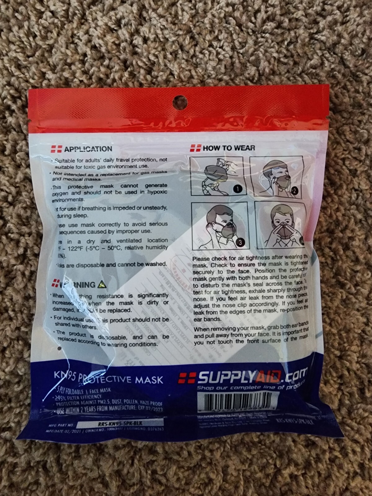 DPT Motorsports KN-95 FSMKN5LOUTX10