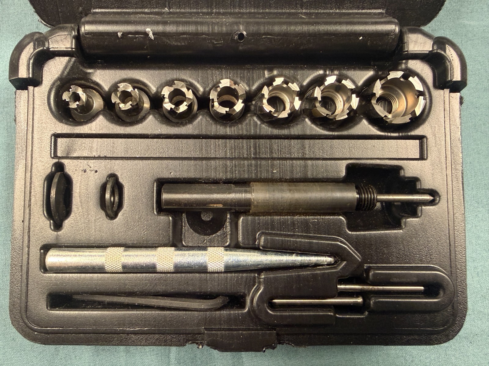 Cornwell Tools BE11090CW Sheet Metal Hole Cutter Kit- Fractional