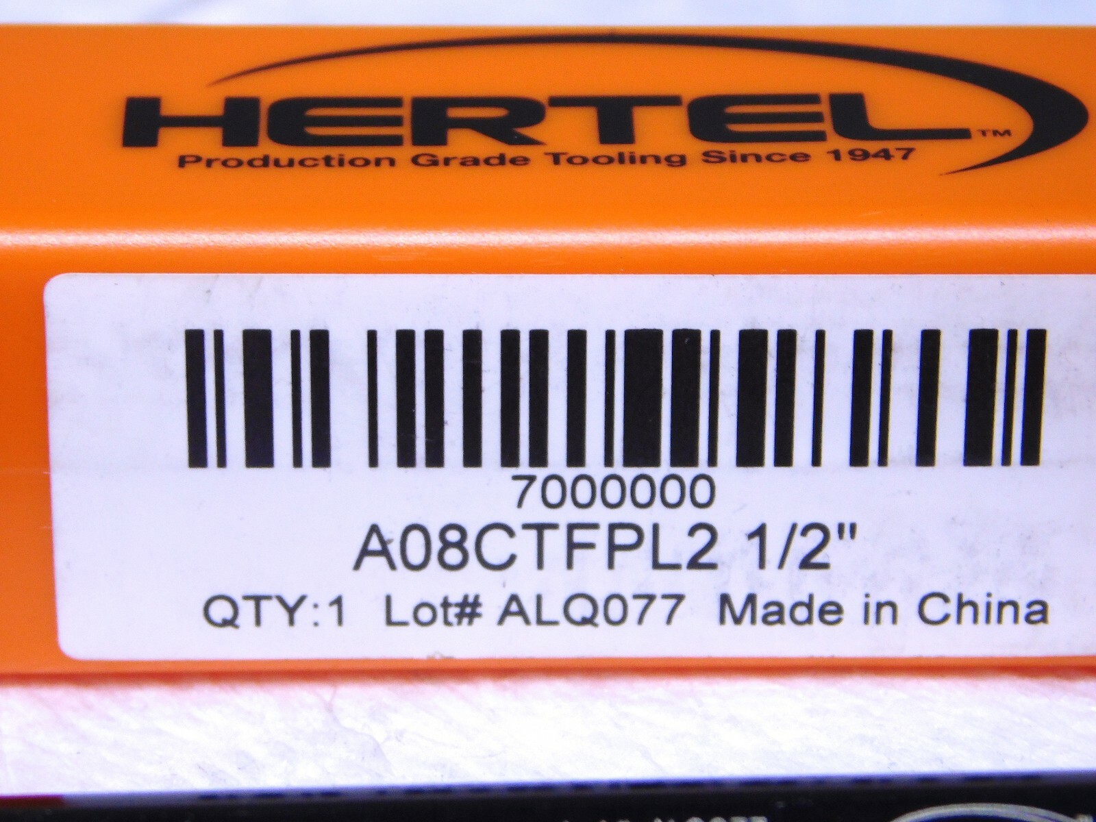 Hertel A-CTFP Indexible Boring Bar 0.6 Min Bore Dia 1/2 Shank Dia 8L 7000000