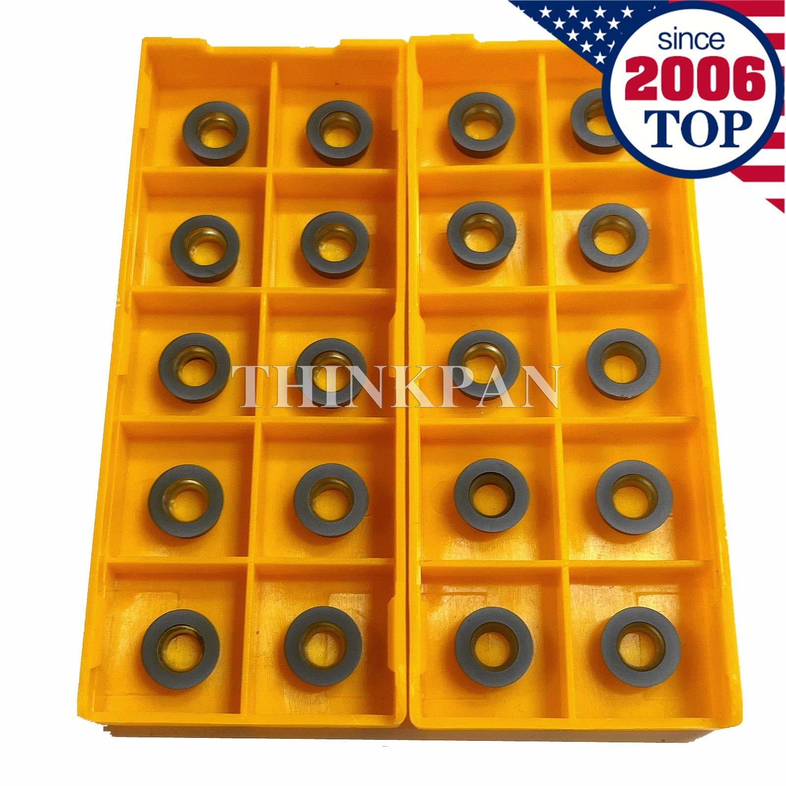 20PCS RPMT1003MO Round Carbide Insert Cutting Blade For EMR EMRW Lathe Holder