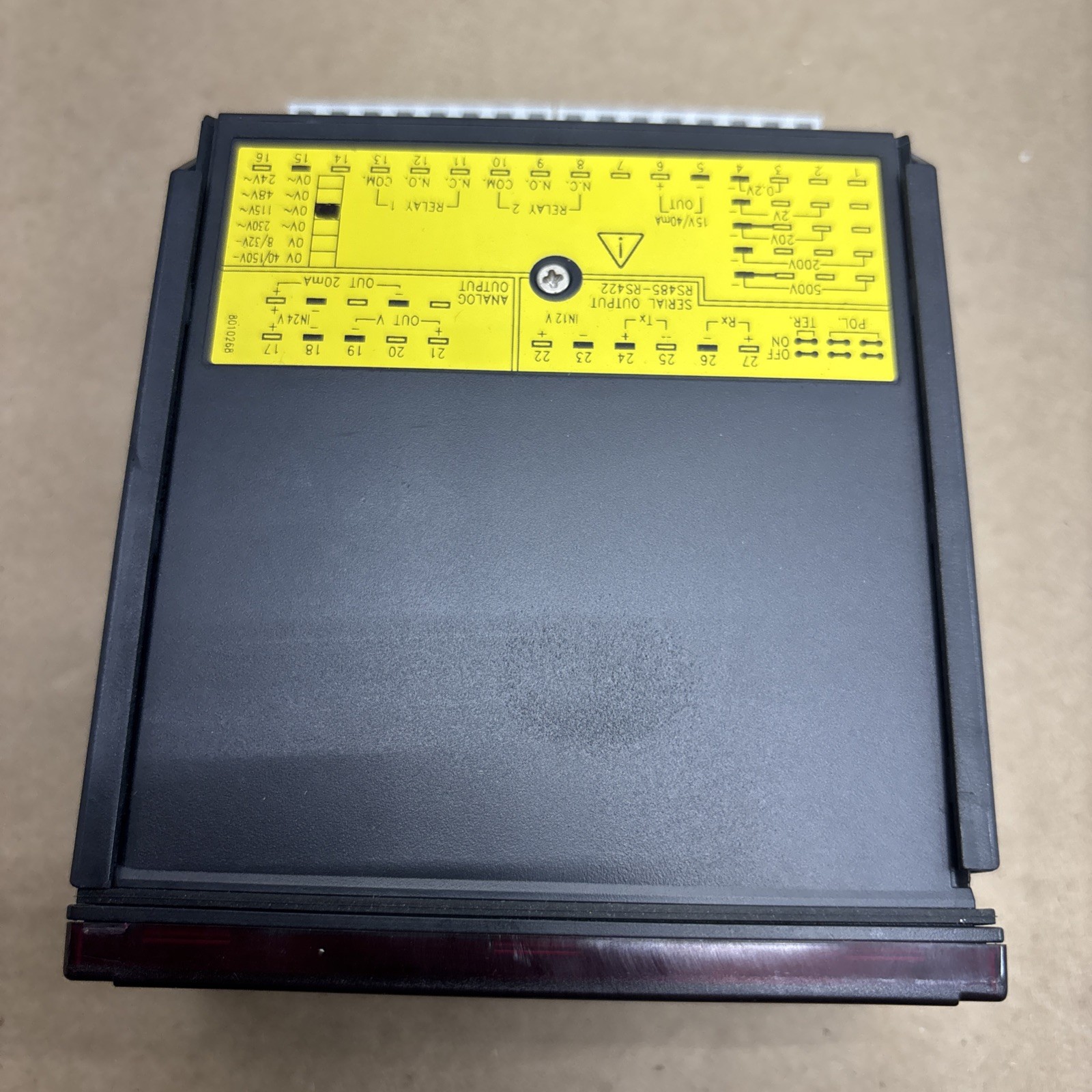New In Open Box Carlo Gavazzi Mdi 40 Inputs: 200 Mv/2v/20v Dc/ac Power: 9-32v