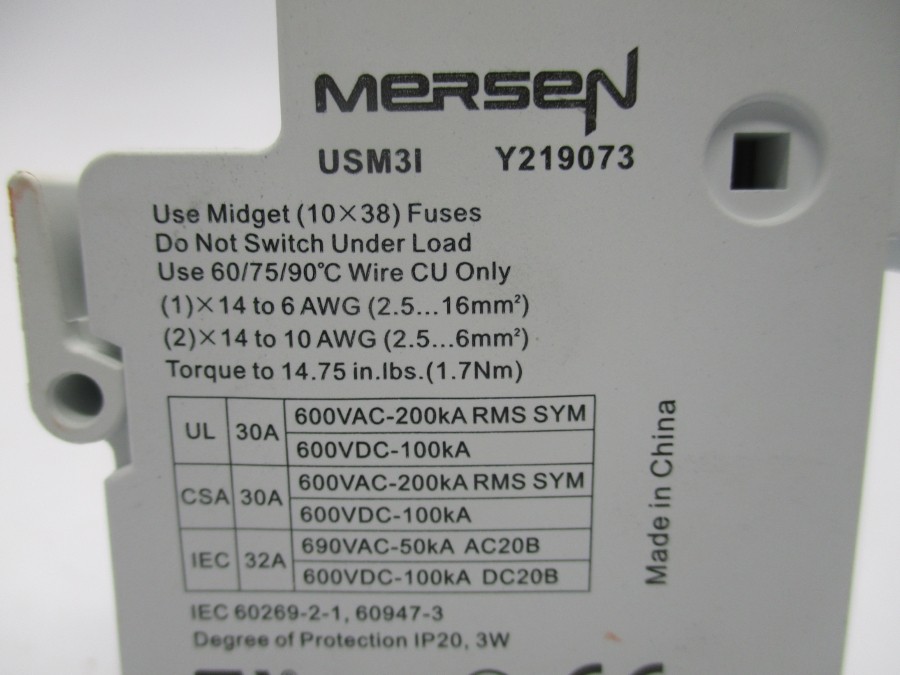 MERSEN USM3I Y219073 690VAC 32A NSNP