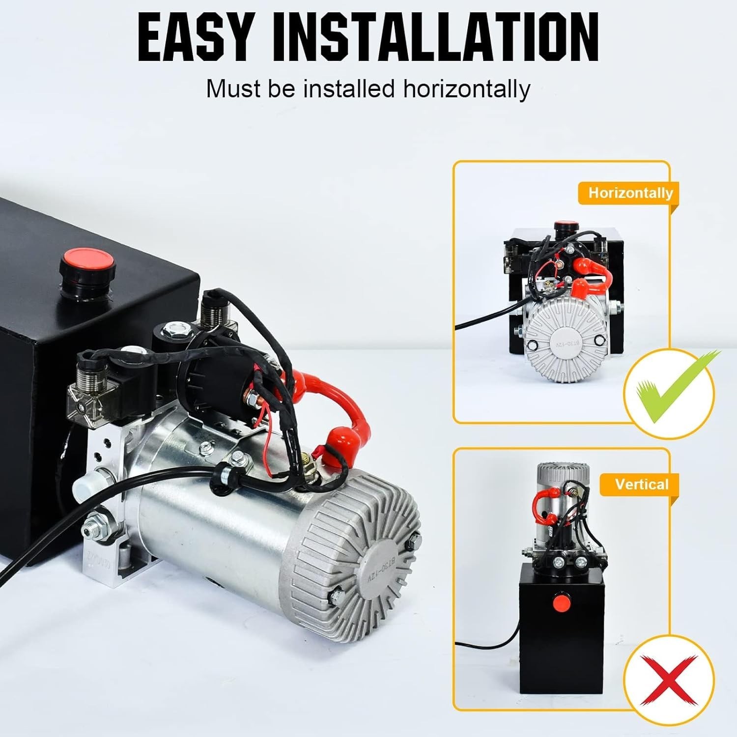 Durable Stainless Steel Electric Hydraulic Pump for Heavy Loads – 5 Ton Capacity