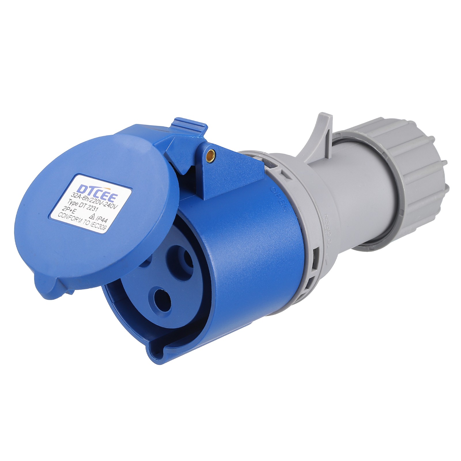 220-240V IP44 32A 2P+E 3 Pin CEE Activity Industrial Socket