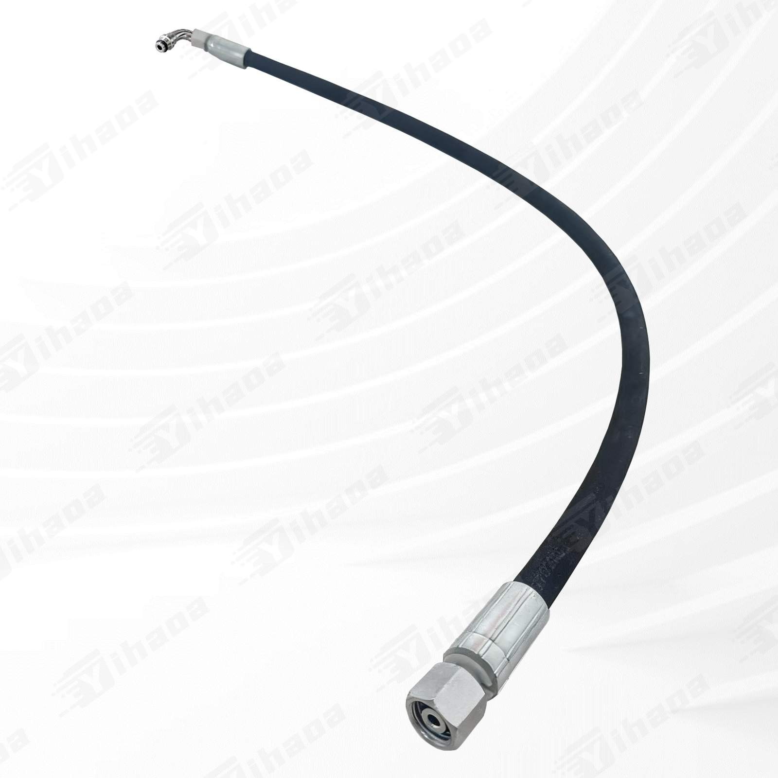 Agt Miva Chinese Mini Excavator Hydraulic Hose M14x1.5 X 48″ One End 90° One Str