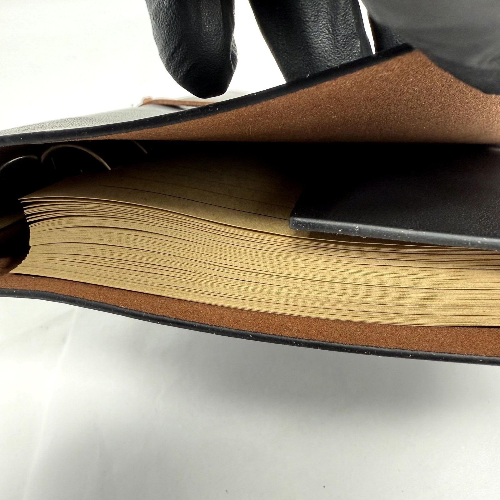 Maleden Journal Notebook with Spiral Binding and Compass Detail Green Leather