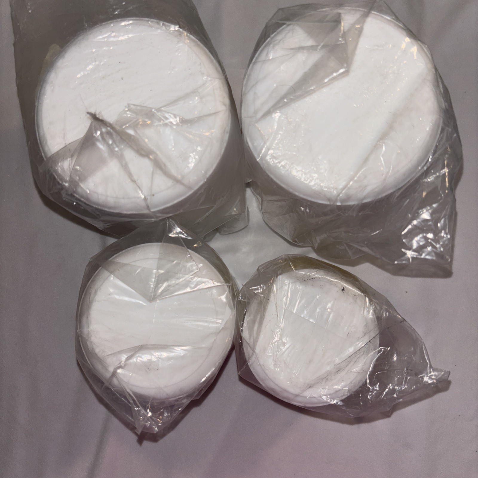 4 Brand New VWR PTFE Teflon Beakers 2-1000ml, 1-600ml, 1-400ml