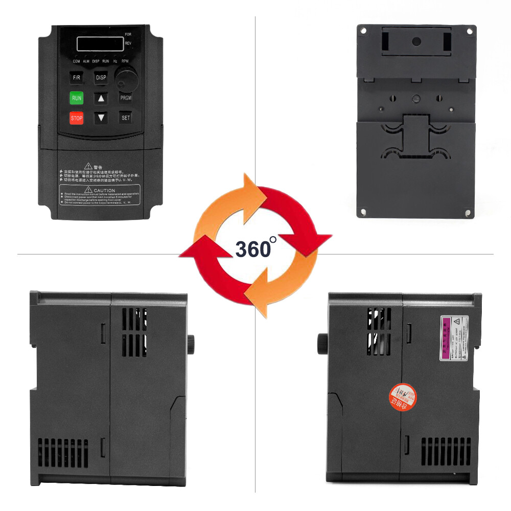 1.5KW/0.8KW Spindle Motor Water/Air-cool 24000RPM 220V, VFD Inverter,ER11 Collet