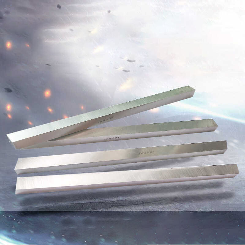 High Speed Steel Lathe Bar Square Turning Lathe Tool HRC 60-62° Long 150mm-300mm