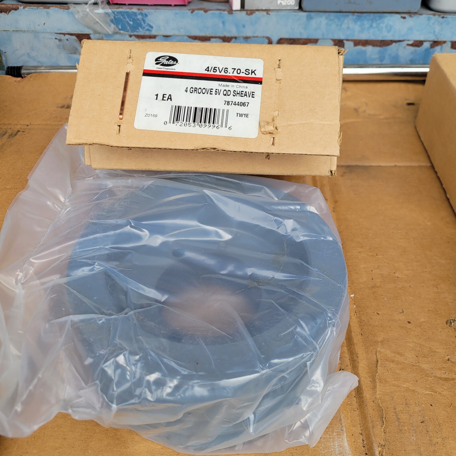 Gates 4 Groove 5V QD Sheave 4/5V6.70-SK 78744067 6.7″ OD NEW NIB SALE $149