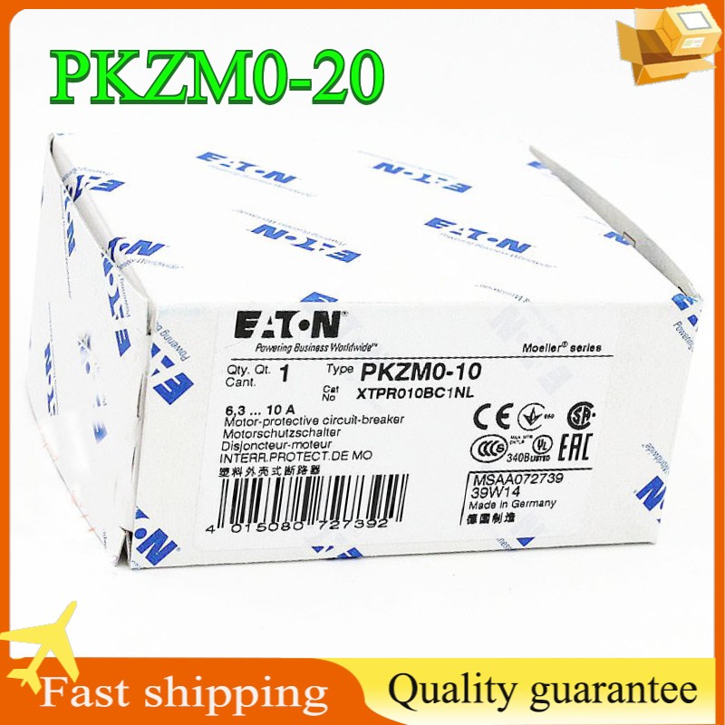 Eaton,Moeller PKZM0-20 Thermal Magnetic Circuit Breaker 20 A, 3 Pole fast ship