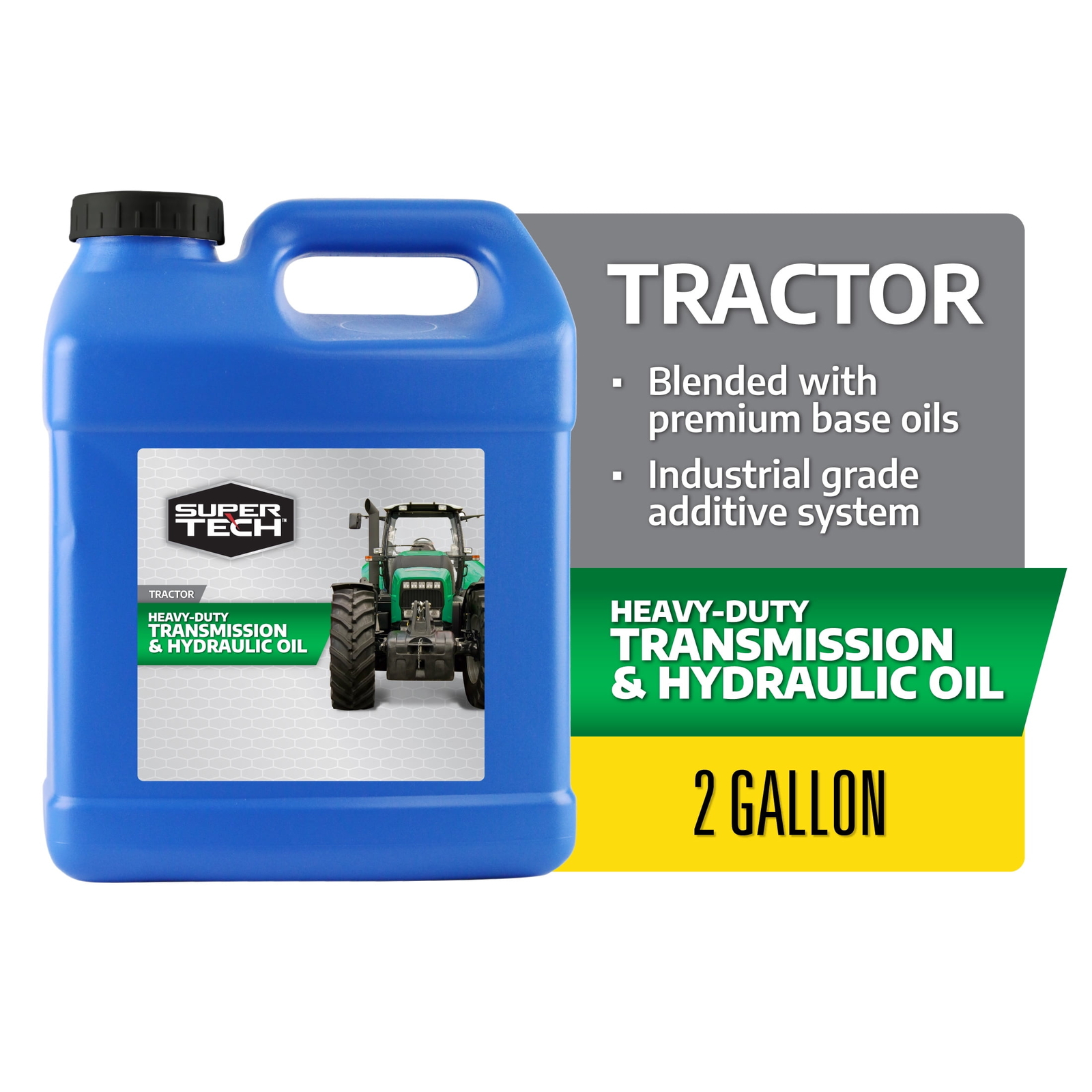 Super Tech Heavy Duty Tractor Hydraulic and Transmission Fluid, 2 Gallons new