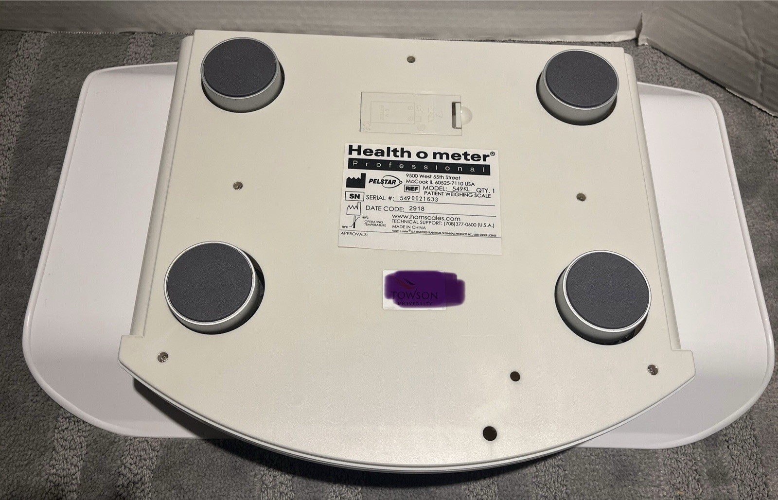 Health o meter 549KL Digital Pediatric Tray Scale, Digital Baby Scale